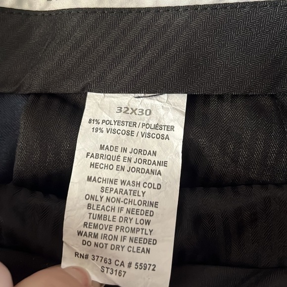 nwt Perry Ellis Portfolio Travel Luxe Pants 32x30 - Picture 12 of 12